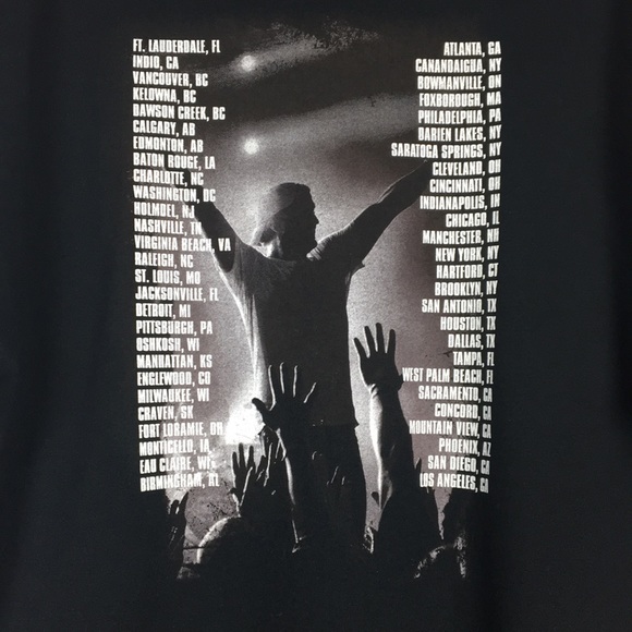 Luke Bryan That’s My Kinda Night 2014 Tour Tshirt - Picture 5 of 5